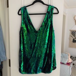 Free People Embellished Sequin Dress